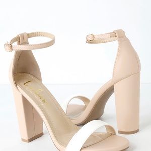 Brand new Lulus Heels